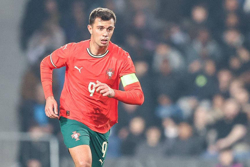 Henrique Araújo, capitão dos sub-21 de Portugal