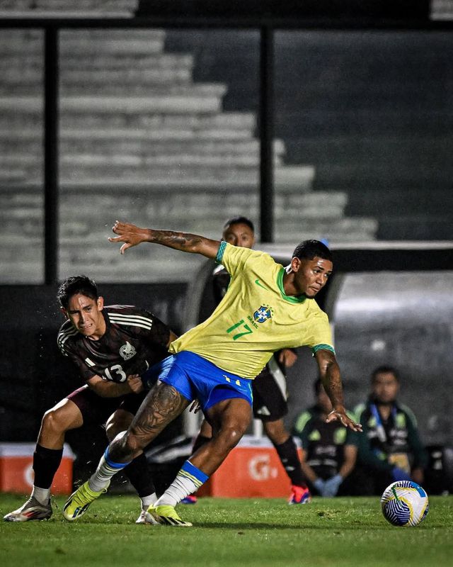 Reforço do Sporting em destaque na seleção sub-20 do Brasil