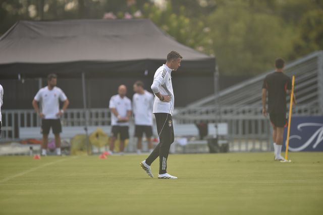 Bruno Lage, treinador do Benfica (Miguel Nunes)