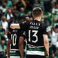 Sokolov e Pauleta a representar o Sporting