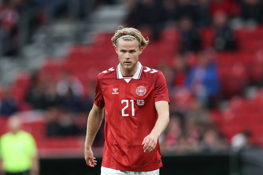 Hjulmand em representação da seleção da Dinamarca - Foto: IMAGO