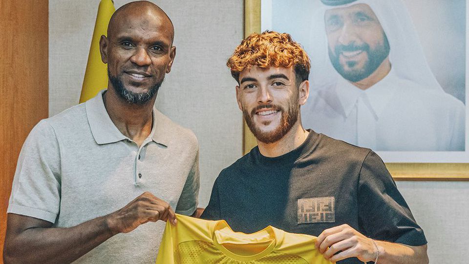 Pedro Malheiro oficialmente apresentado no Al Wasl, de Luís Castro (foto: Al Wasl)