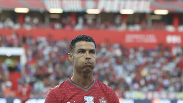 Cristiano Ronaldo já desperdiçou uma soberana oportunidade para colocar Portugal a vencer a Nigéria — Foto: António Pedro Santos/LUSA