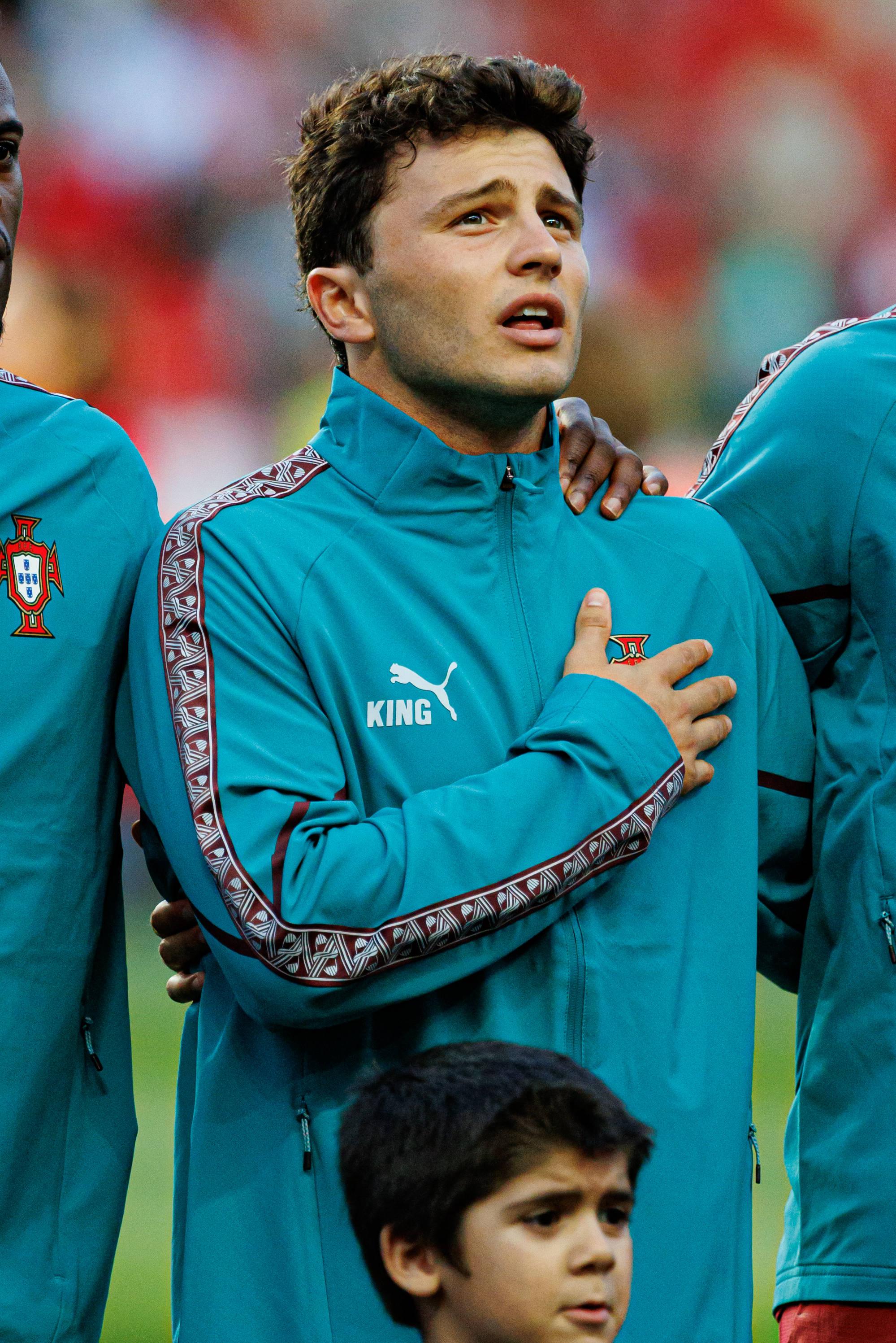 João Neves foi titular na partida. Foto: IMAGO (Portugal-Nigéria)