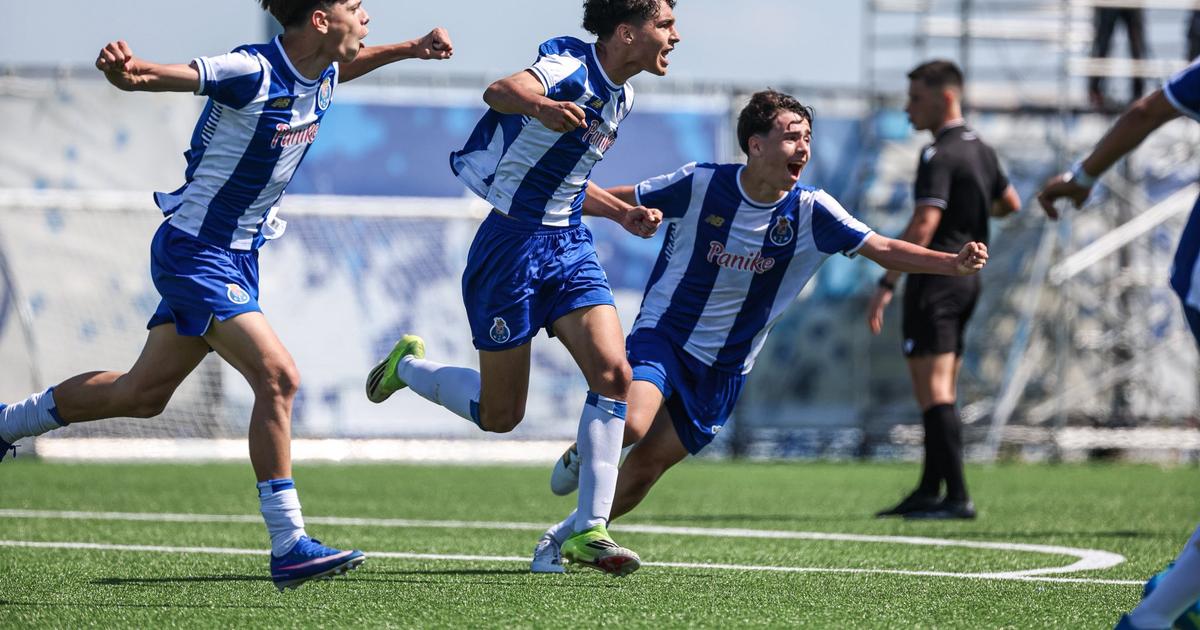 FC Porto a uma vitória do título de sub-15