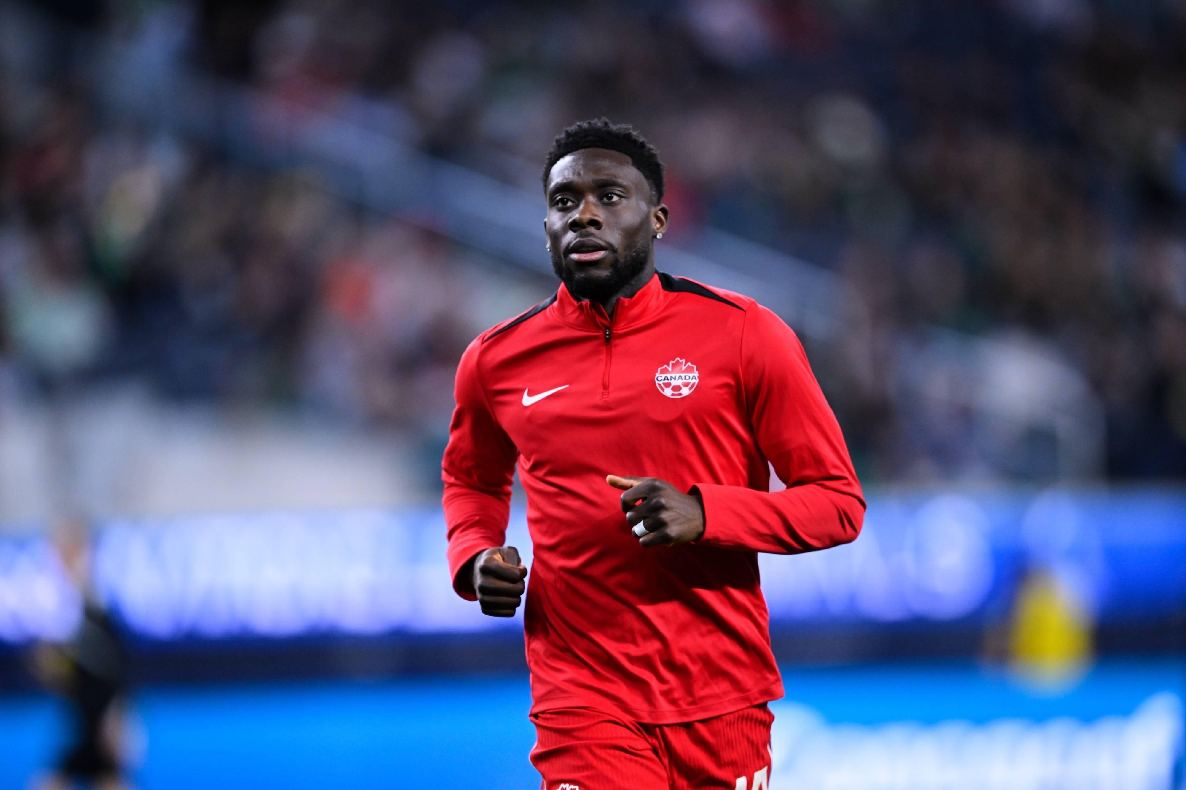 Alphonso Davies - nasceu no Gana e vai representar o Canadá