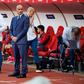 Roberto Martínez no banco de Portugal. Foto: IMAGO (Portugal-Nigéria)
