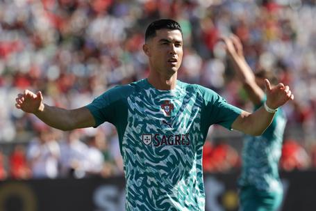 Cristiano Ronaldo ficou em branco em 45 minutos frente ao Chile
