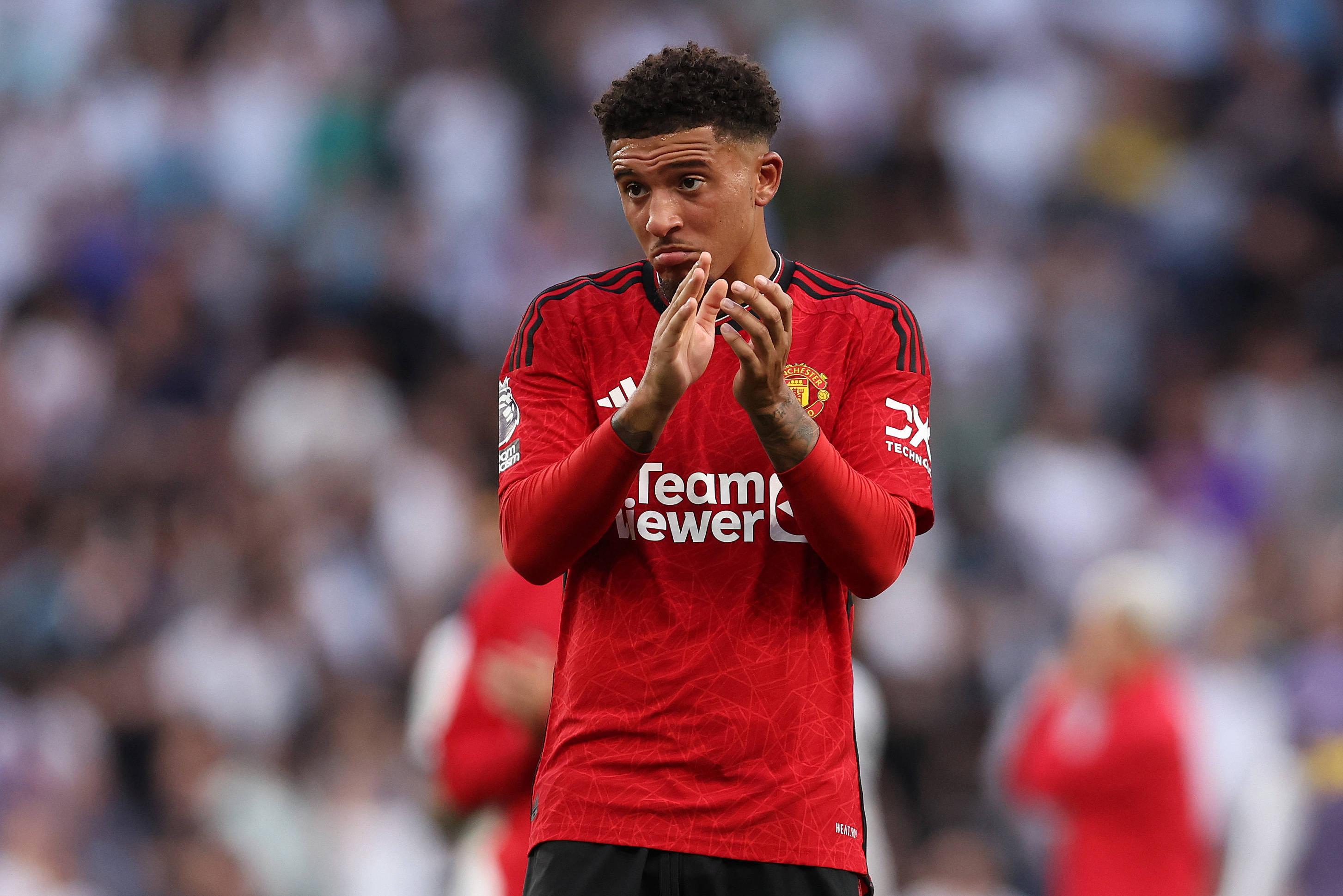 Sancho prometeu muito no Manchester United, mas não correspondeu às expectativas