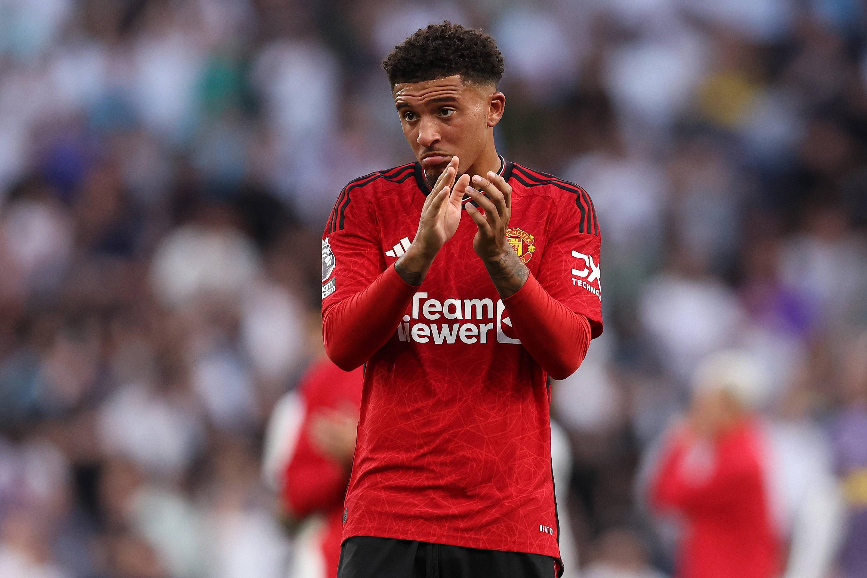 Sancho prometeu muito no Manchester United, mas não correspondeu às expectativas