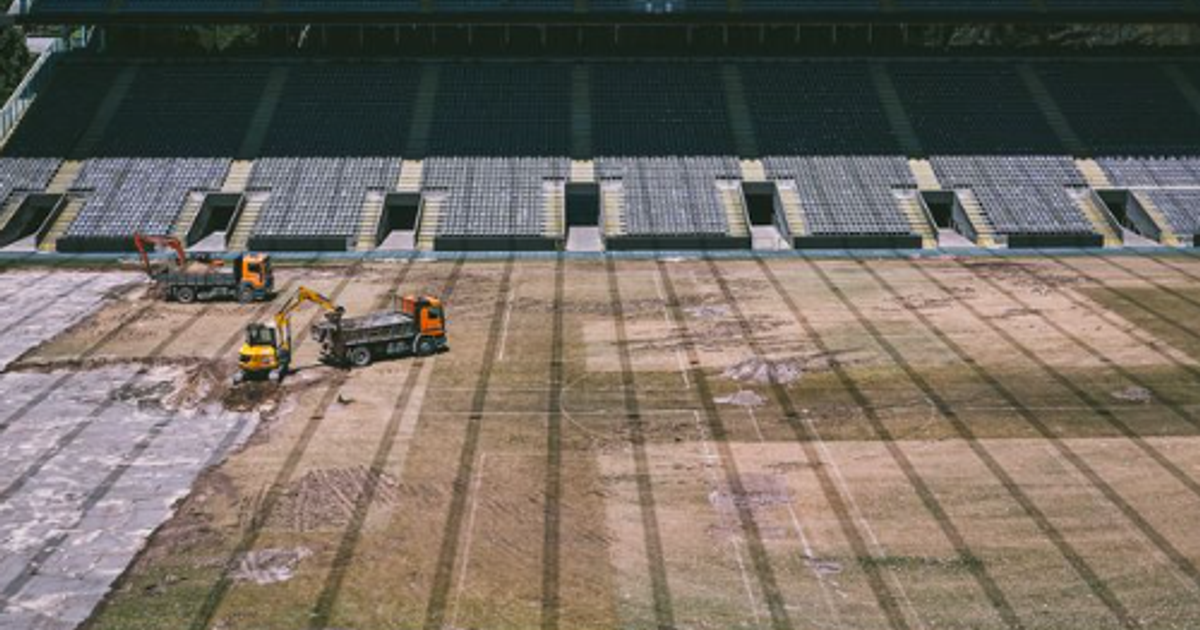 SC Braga: estádio recebe relvado híbrido pela primeira vez