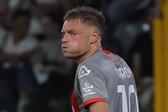 Vardy com a camisola da Cremonese