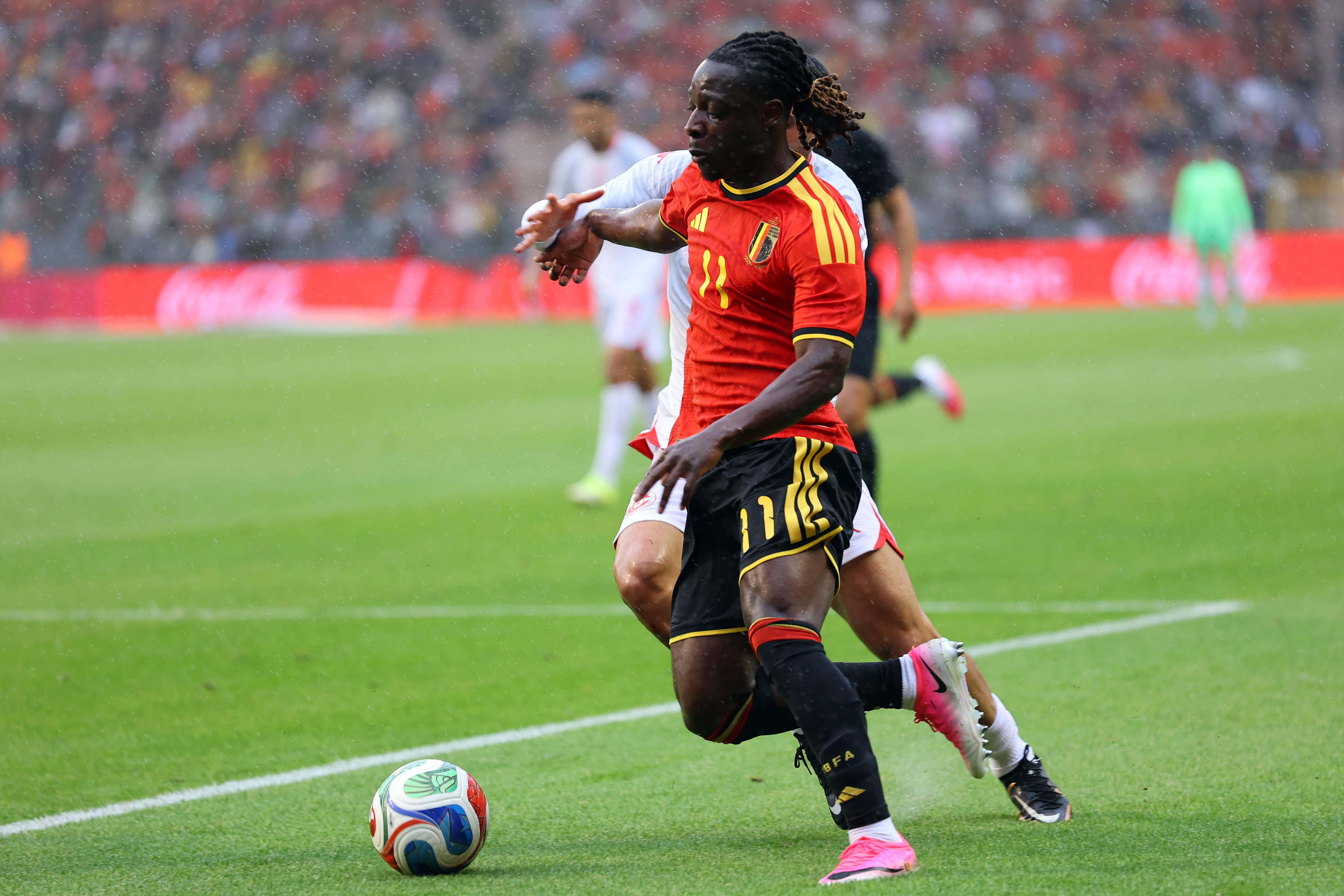 9.º Seleção da Bélgica vale €700M - Jérémy Doku foi quem mais valorizou (€81M) - Foto: IMAGO