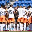 Koeman, selecionador dos Países Baixos, a dar indicações aos jogadores