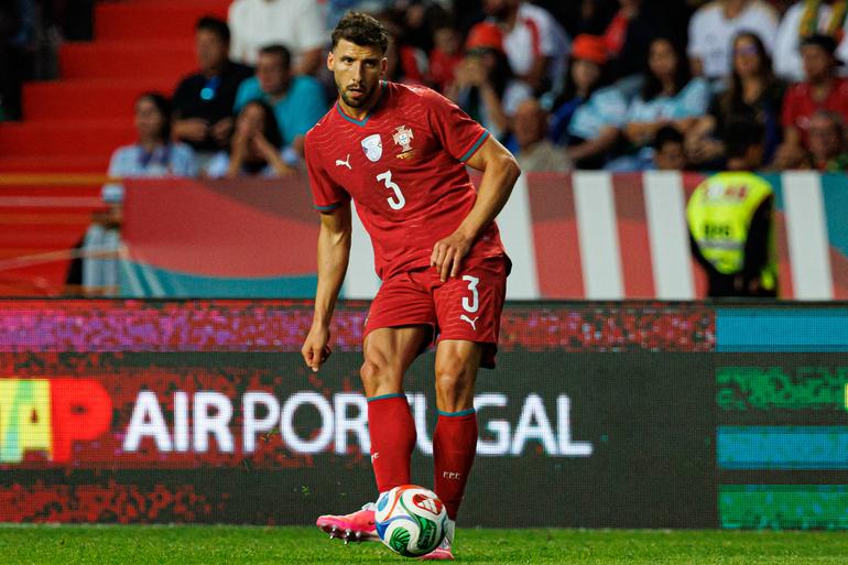 Rúben Dias voltou a atuar no onze inicial da Seleção Nacional. Foto: IMAGO (Portugal-Nigéria)