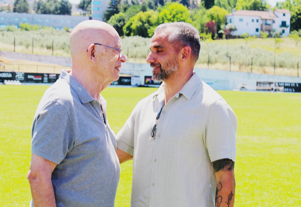 Rui Borges sempre muito bem recebido em Mirandela - Foto: SC MIRANDELA