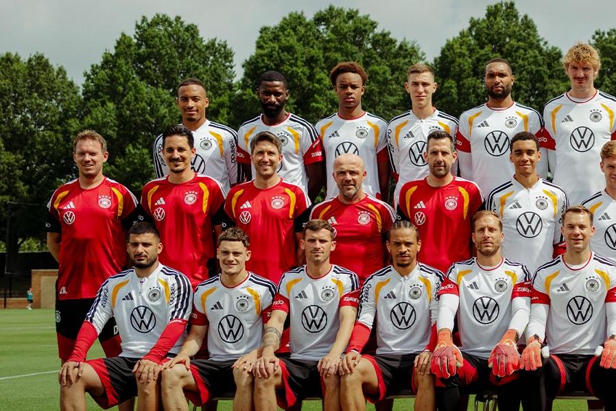 Foto oficial da Alemanha no Mundial 2026 - Foto: @dfb_team