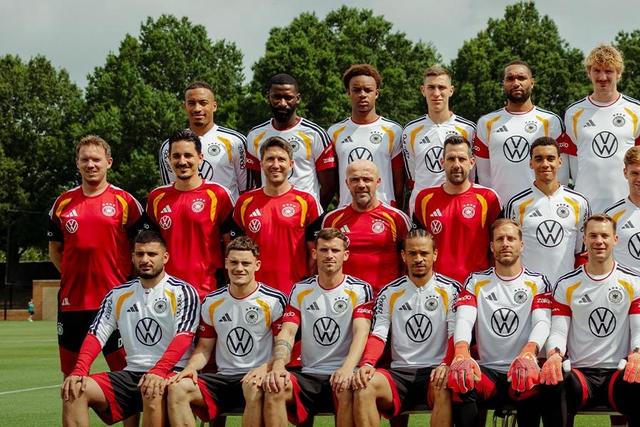 Foto oficial da Alemanha no Mundial 2026 - Foto: @dfb_team