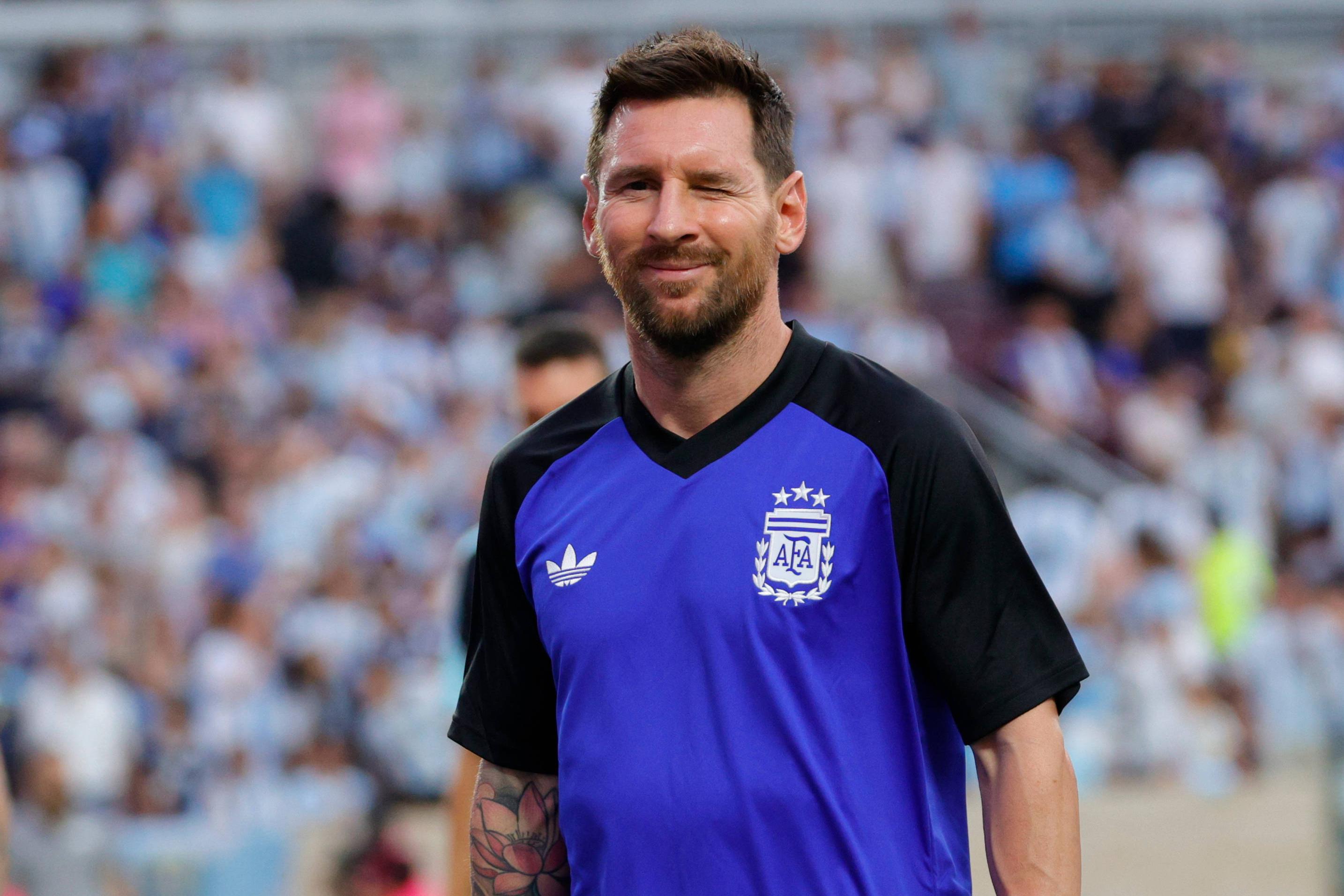 Lionel Messi é o jogador mais velho a marcar pela Argentina