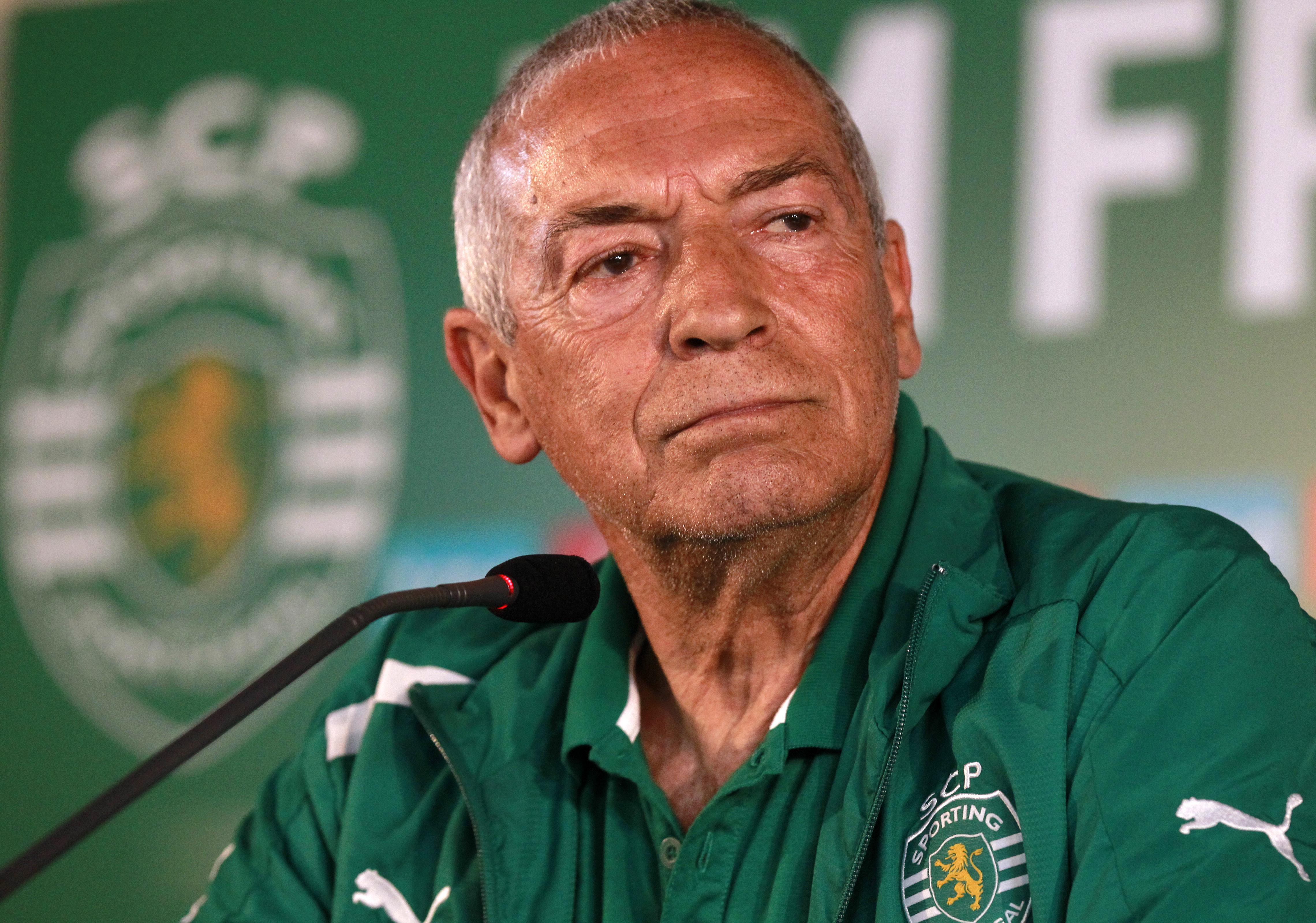 Jesualdo Ferreira orientou o Benfica durante 30 jogos (2002/03 e 2003/04) e o 18 no Sporting em 2012/13 - Foto: ASF/ANDRE ALVES