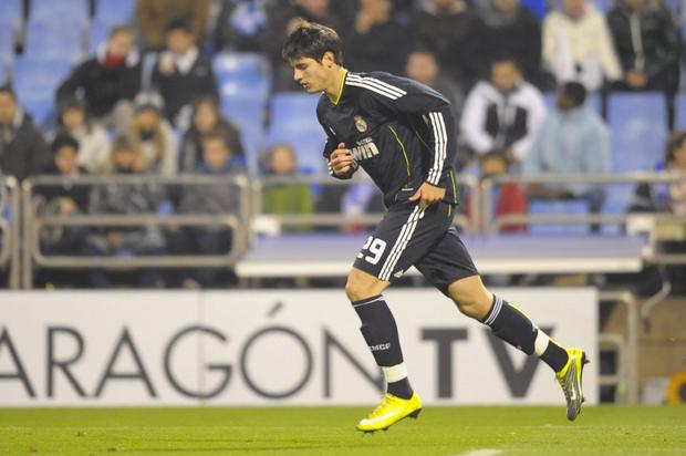 Estreia de Morata pelo Real Madrid, em 2010, pela mão de José Mourinho