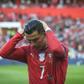 Ronaldo com as mãos na cabeça - Foto: ANTÓNIO PEDRO SANTOS/LUSA