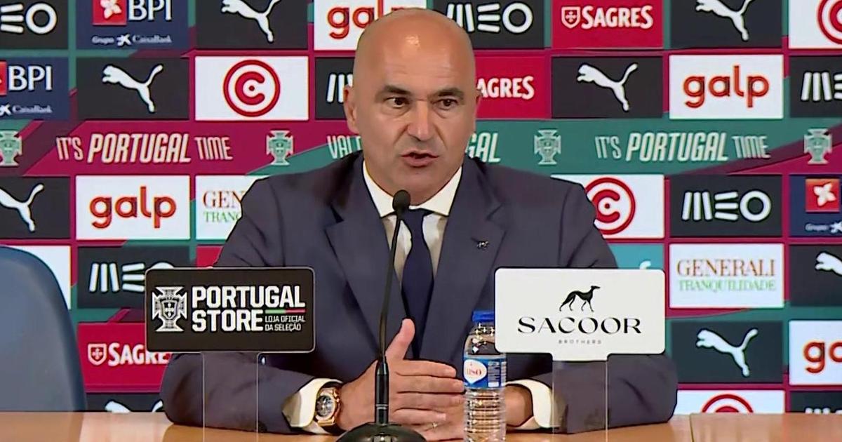 Roberto Martínez pede tempo: «Estamos a melhorar muito»