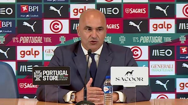 Roberto Martínez pede tempo: «Estamos a melhorar muito»