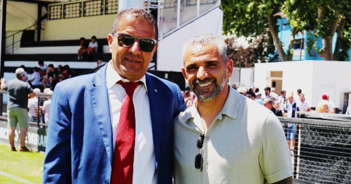 Sporting: Rui Borges volta às origens e é homenageado (fotos