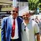 O presidente do Mirandela, Carlos Correia, recebe Rui Borges - Foto: SC MIRANDELA
