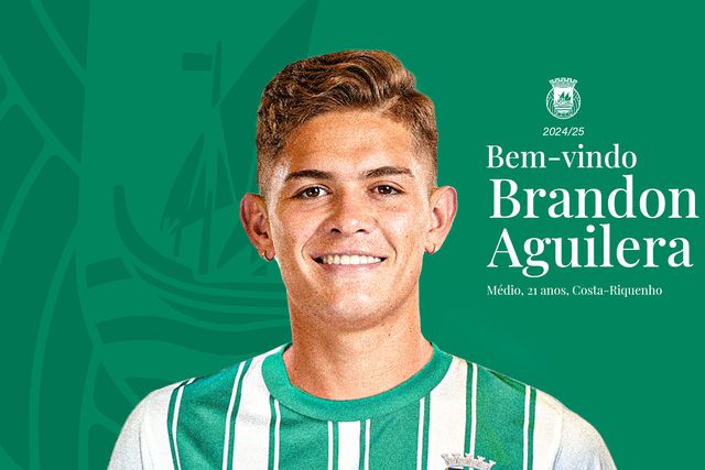 Rio Ave: Brandon Aguilera só na próxima semana