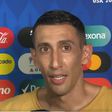 Di María em lágrimas a um jogo de deixar a seleção: «Dei a vida»
