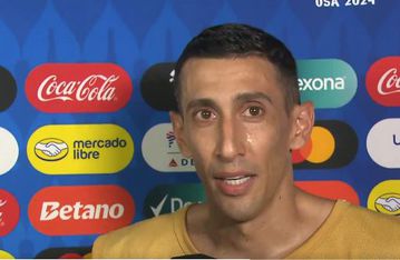 Di María em lágrimas a um jogo de deixar a seleção: «Dei a vida»