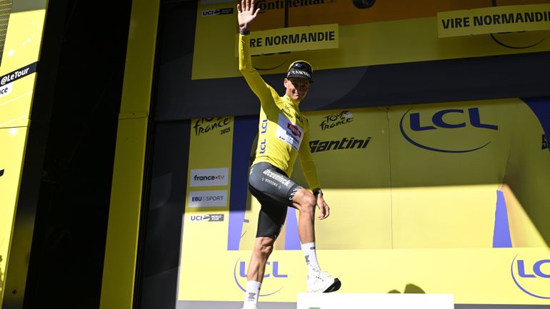 Van der Poel e o 'suspense' pela amarela: «Sofri muito, é uma recompensa fantástica»