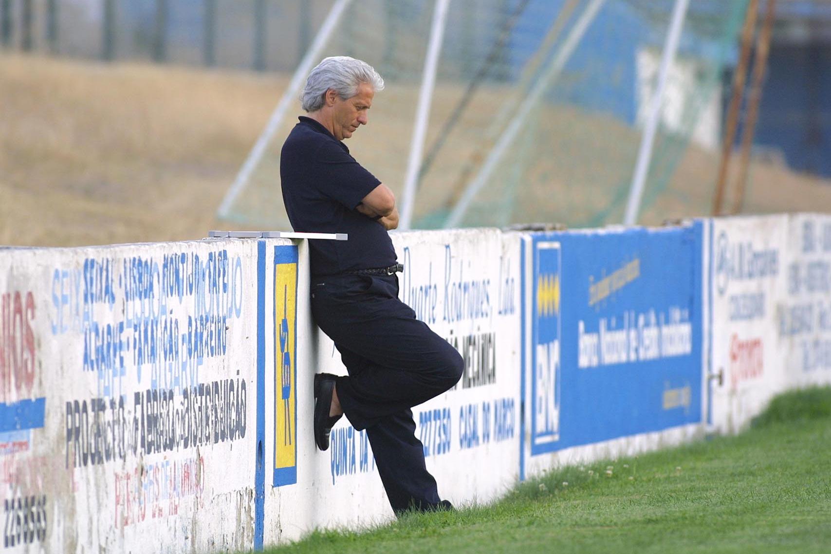 Foi na Medideira que Jorge Jesus iniciou o percurso de treinador — orientou o Amora de 1989 a 1993 (Foto José Luís - A BOLA)