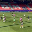 Seleção feminina já pisou relvado do Estádio Tourbillon