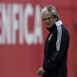 Jorge Jesus no Benfica, em 2021