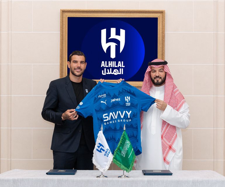 Theo Hernández deixa o Milan e ruma à Arábia Saudita. Foto Al Hilal
