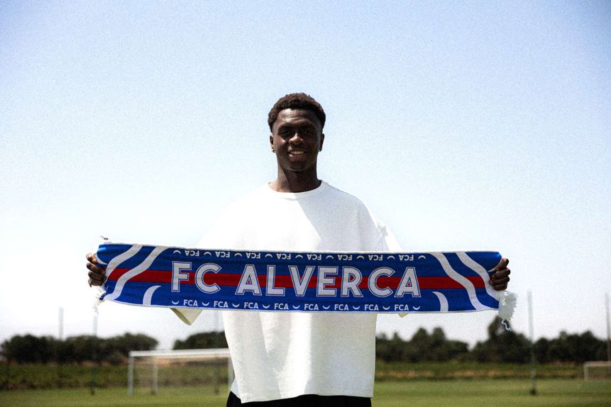 Tomás Mendes, novo jogador do Alverca