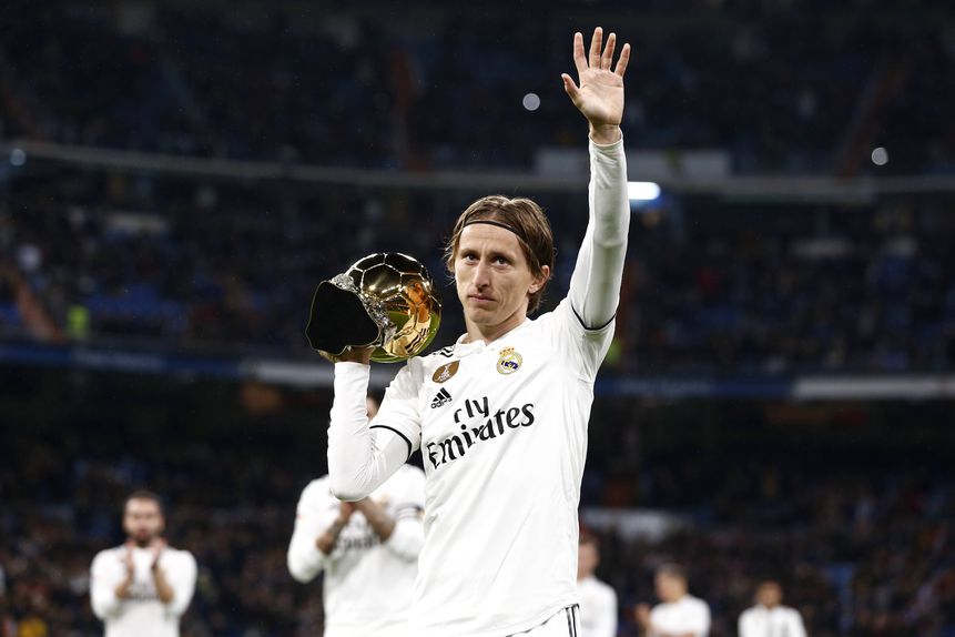 Luka Modric venceu a Bola de Ouro em 2018