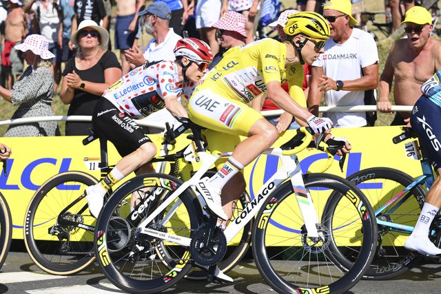 Pogacar com João Almeida na Vuelta