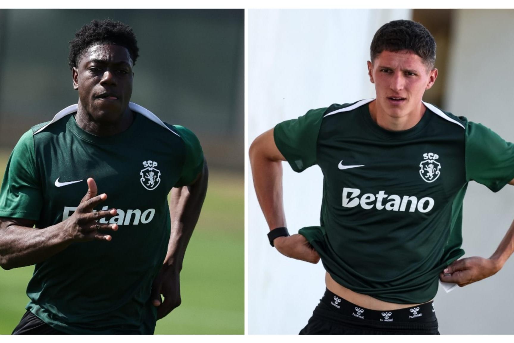 Issa Doumbia e Sergi Altimira partem na frente e já ganham rotinas nos primeiros dias de trabalho na Academia - Foto: SPORTING CP