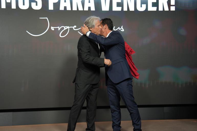 Pedro Proença apresenta Jorge Jesus como novo selecionador nacional - Foto: Maycon Quiozini