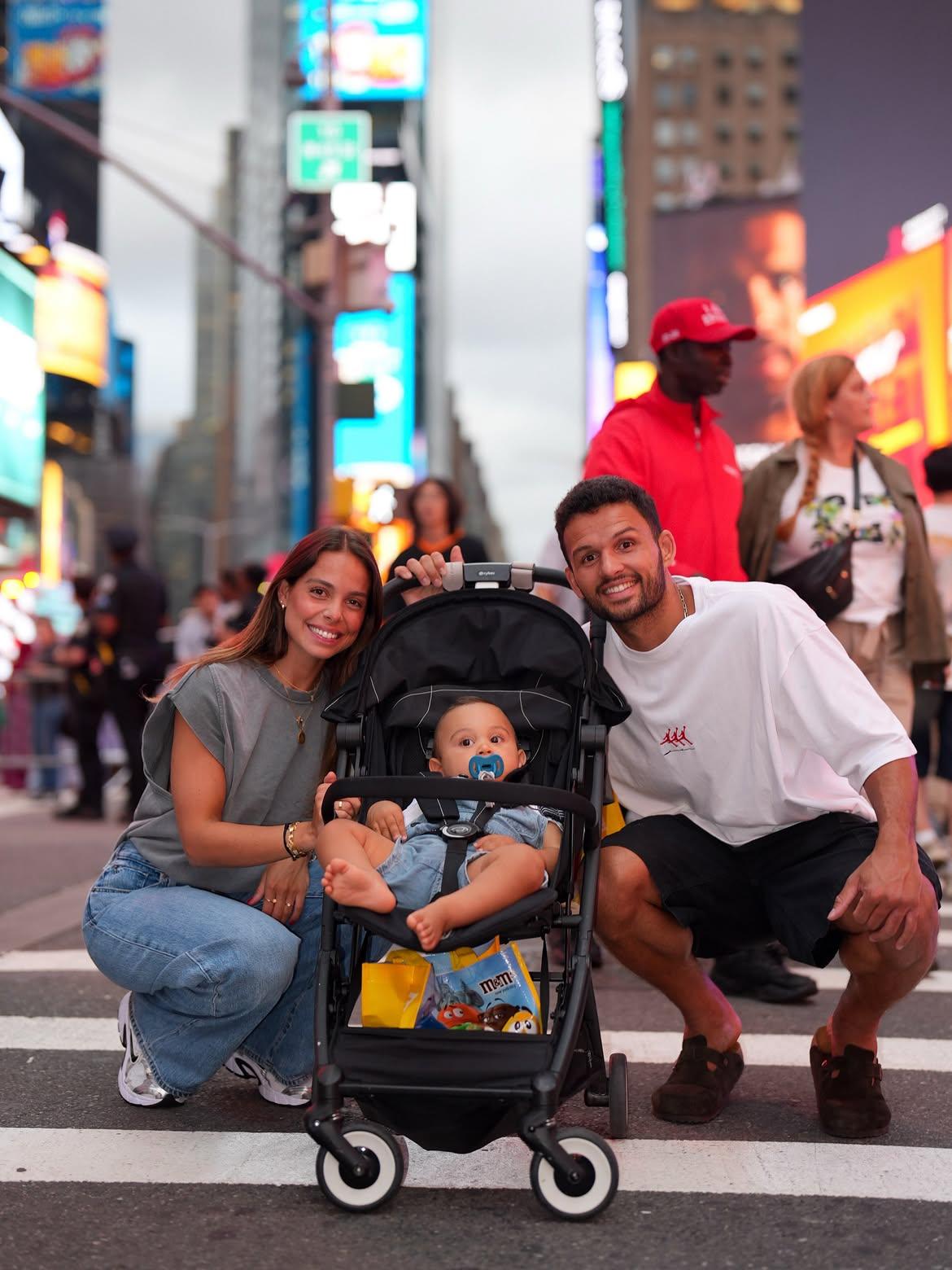 Gonçalo Ramos e Margarida de férias em Nova Iorque - foto: Instagram/Maguigas