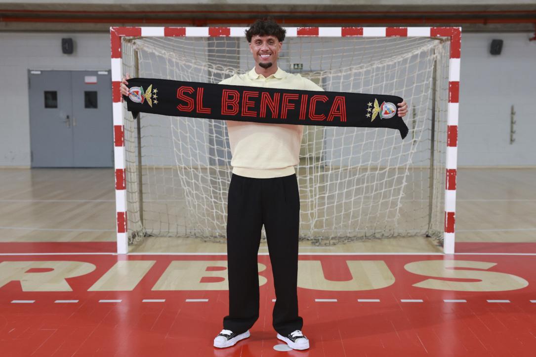Ruben Góis apresentado na Luz - Foto: Benfica