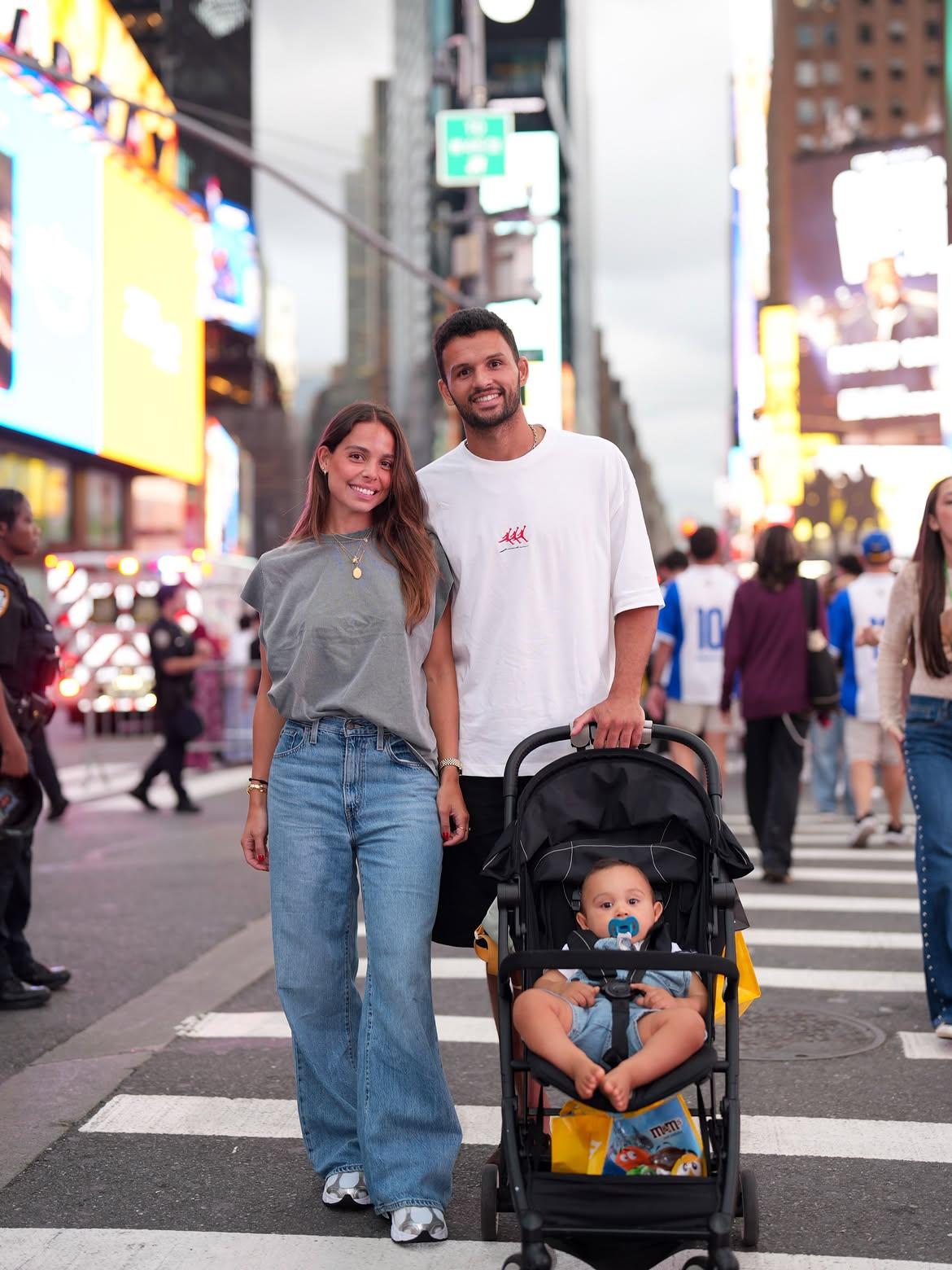 Gonçalo Ramos e Margarida de férias em Nova Iorque - foto: Instagram/Maguigas