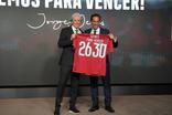 Pedro Proença apresenta Jorge Jesus como novo selecionador nacional - Foto: Maycon Quiozini