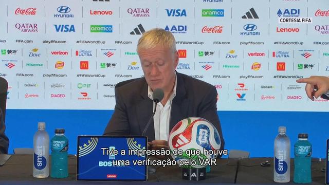 França queixa-se do VAR no penálti falhado: «Demorou muito tempo»