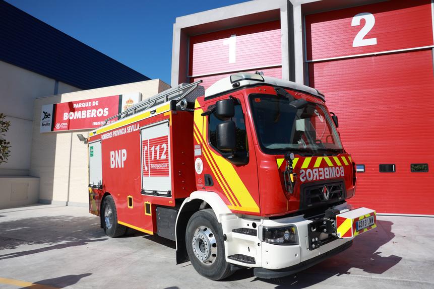 Carro de bombeiros em Espanha - arquivo Imago