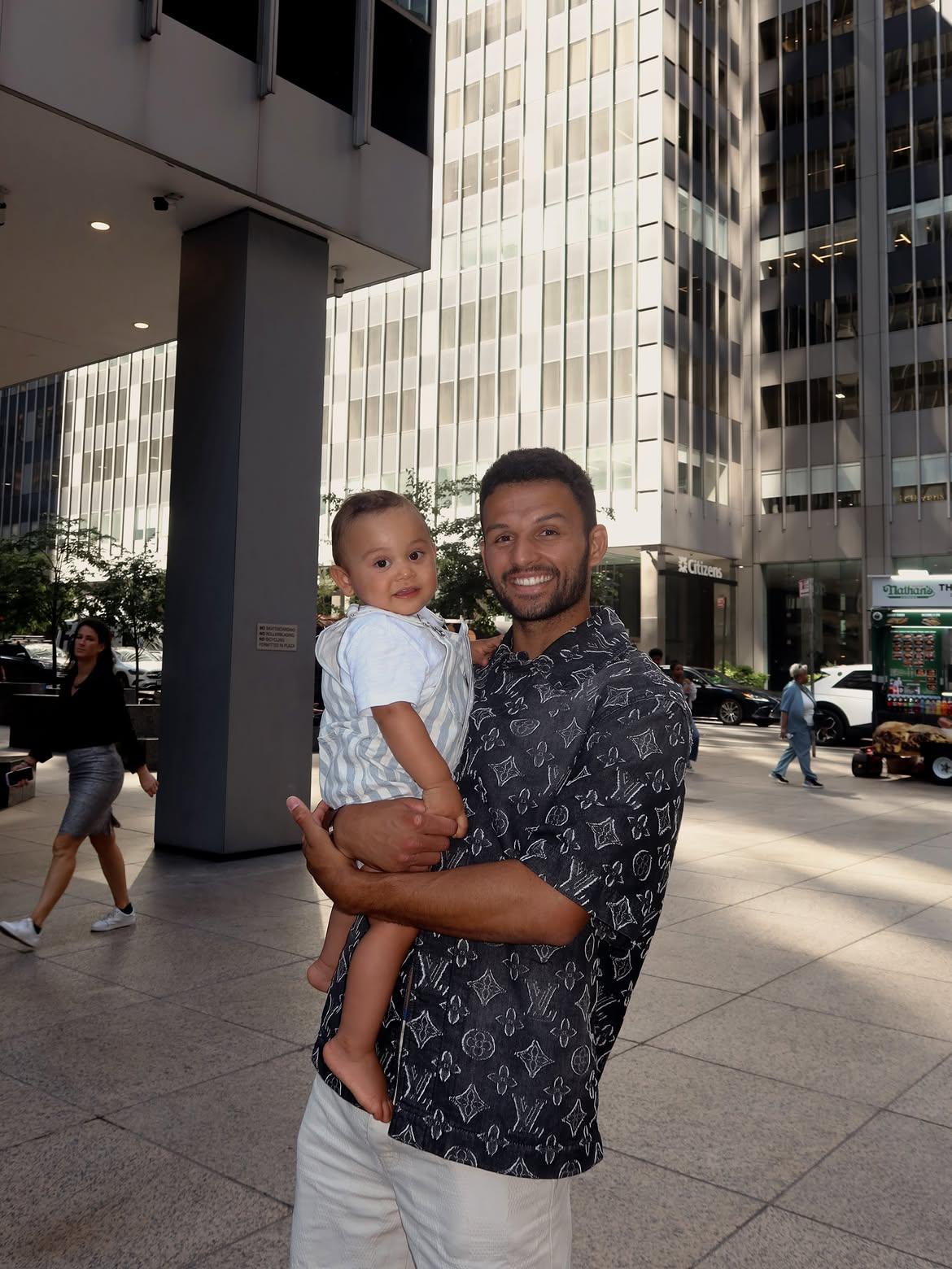 Gonçalo Ramos e Margarida de férias em Nova Iorque - foto: Instagram/Maguigas